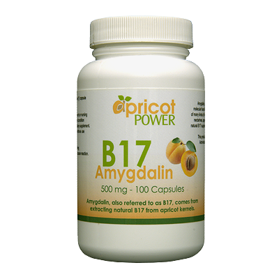 Apricot Power : Apricot Power B17/Amygdalin 500 Mg Capsules