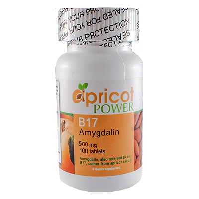 Apricot Power : Apricot Power B17/Amygdalin 500mg Tablets