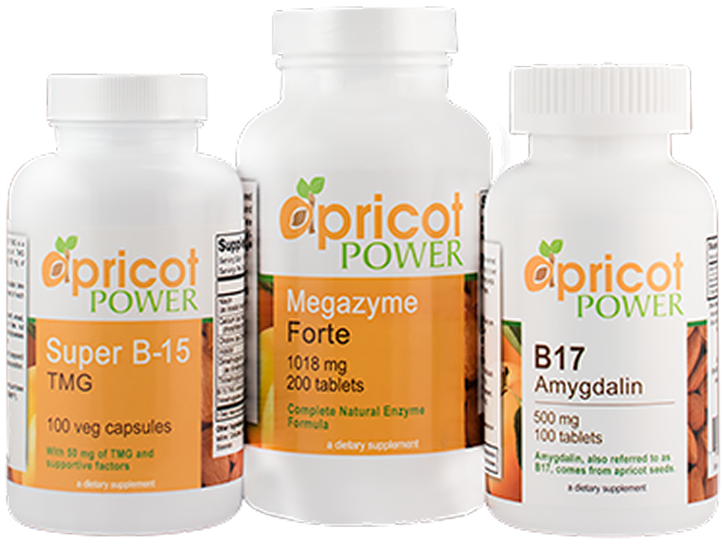 The Big 3: Super B-15 TMG, Megazyme Forte and B17 Amygdalin
