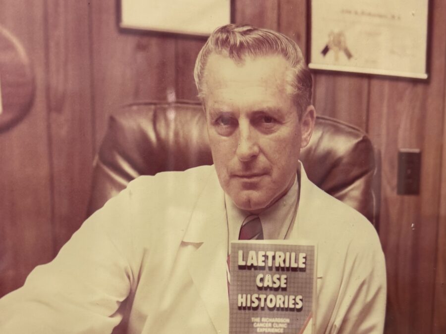 Dr. John Richardson in his clinic